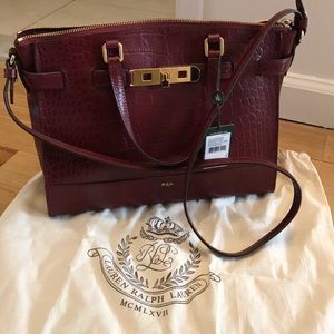 Ralph Lauren leather bag
